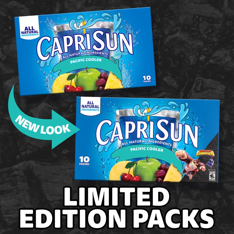 Capri-Sun Capri Sun Pacific Cooler Mixed Fruit Flavored Juice Drink Blend, 10 ct Box, 6 fl oz Pouches - Image 4